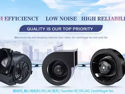 A ascensão dos ventiladores centrífugos de vórtice de entrada dupla