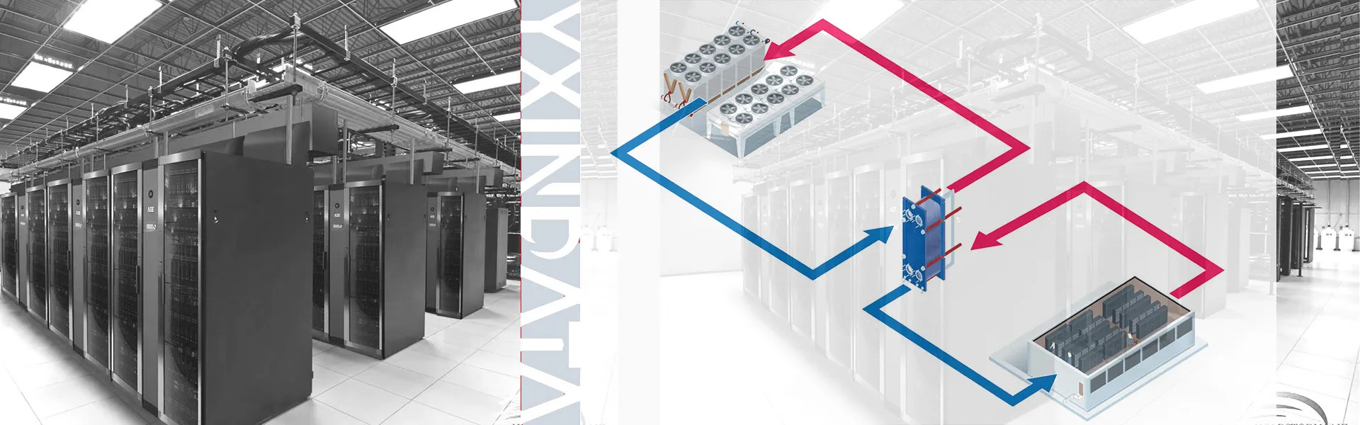 Fã do centro de dados