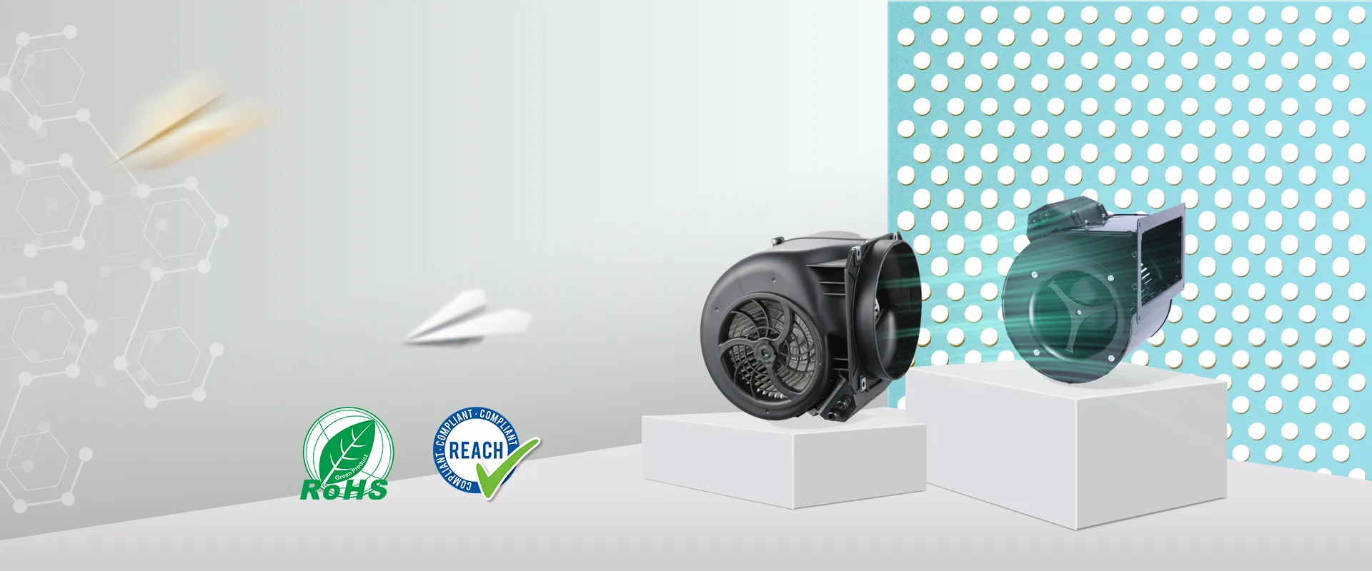 Ventiladores Centrífugos Forward-Curvados