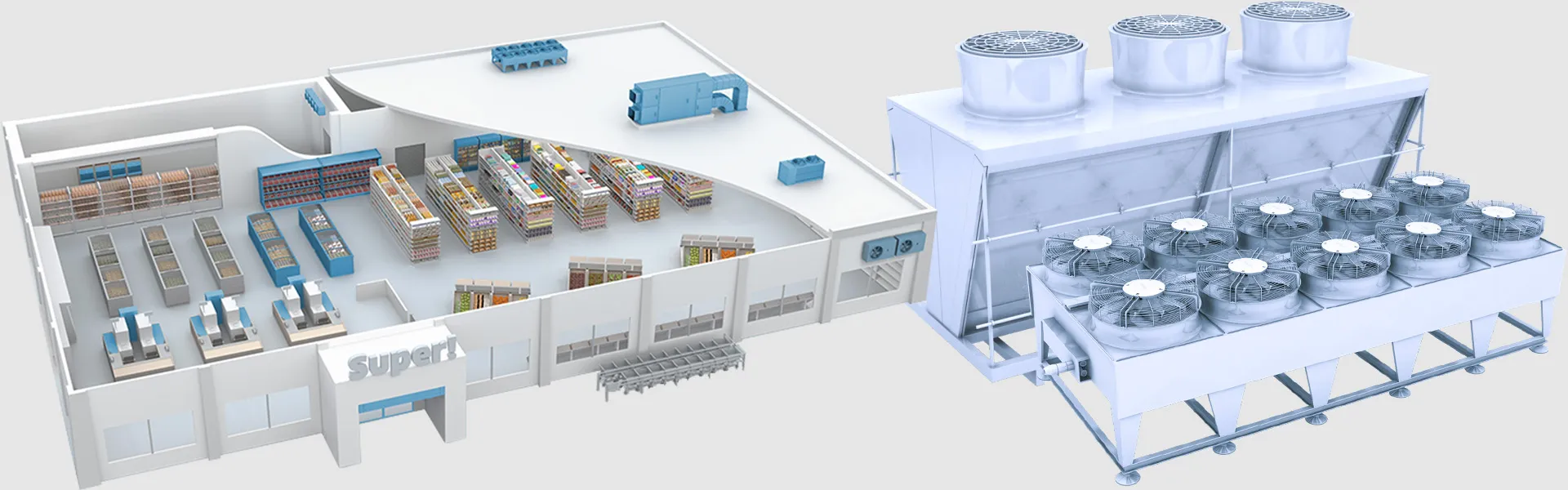 Ventilador do refrigerador de ar para a venda